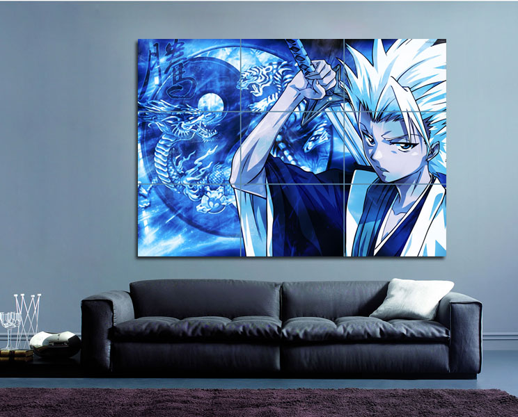 Bleach Characters Block Giant Wall Art Poster